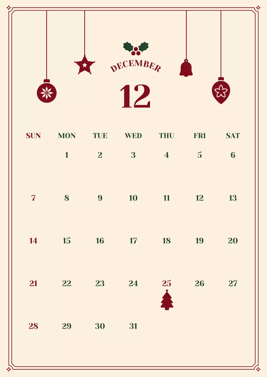 아이보리 클래식 12월 계획