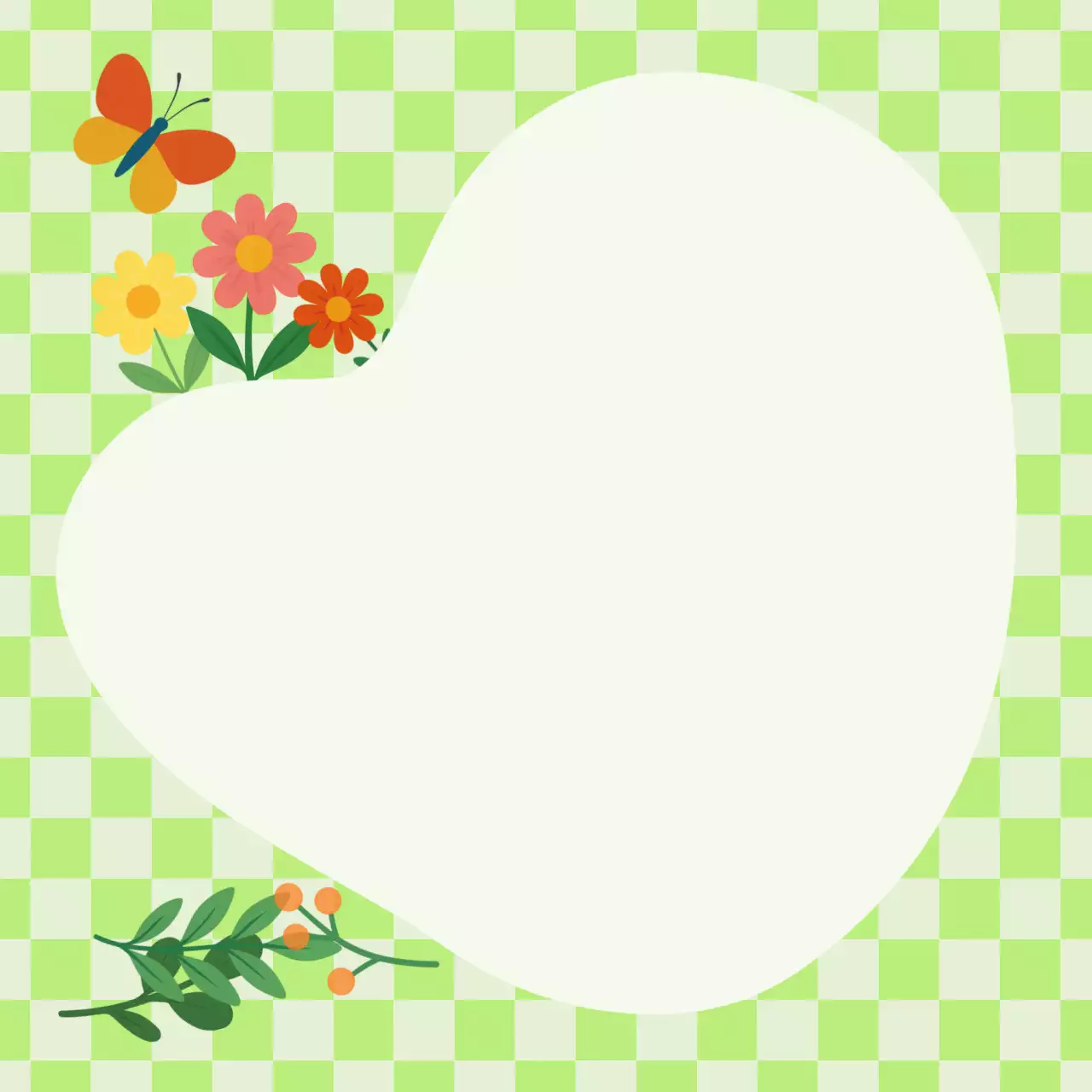 연두 아기자기한 자연 노트