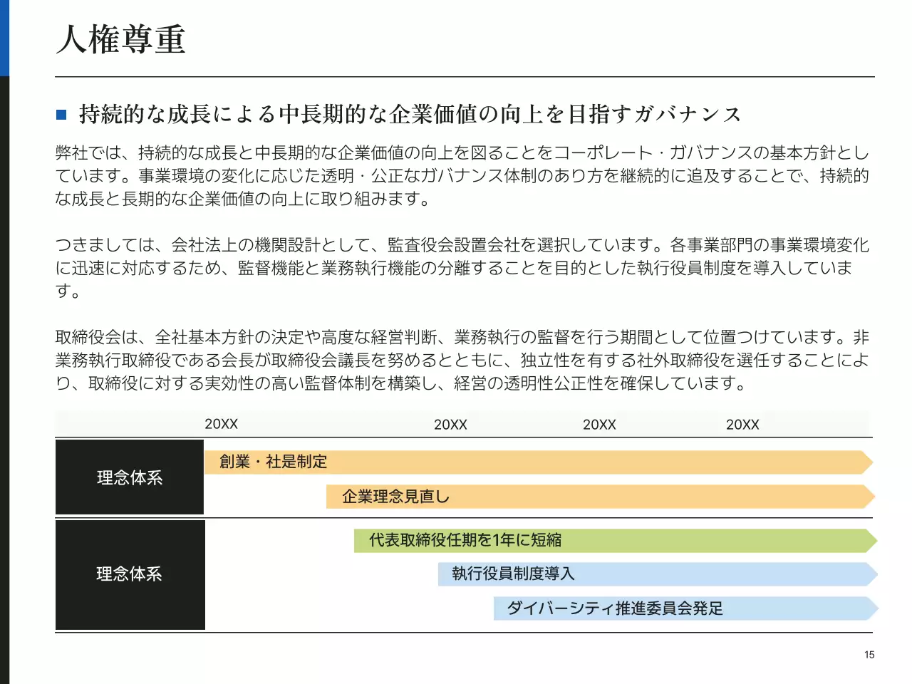 虹色 シンプル 持続可能 報告書 プレゼンテーション