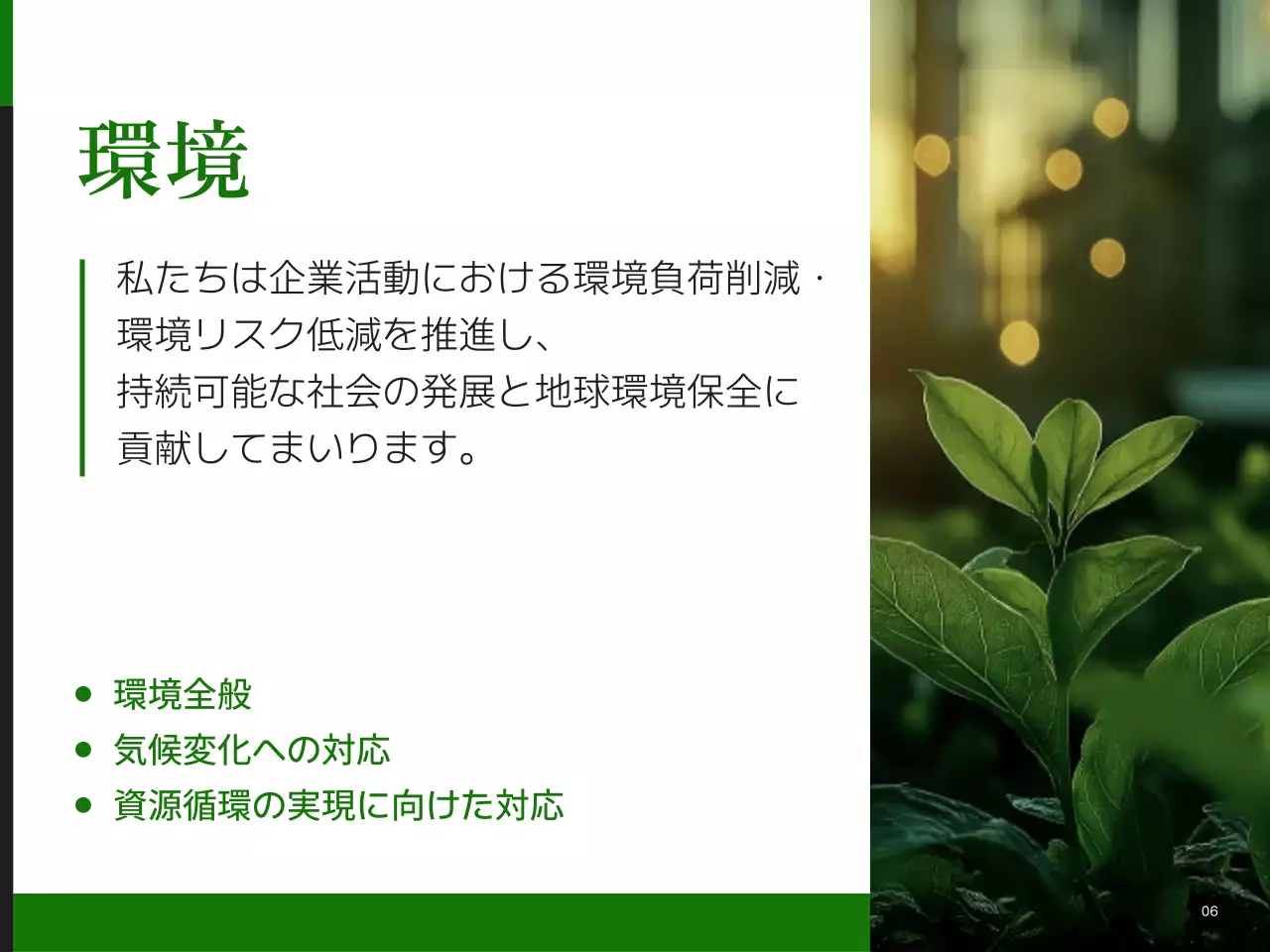 虹色 シンプル 持続可能 報告書 プレゼンテーション