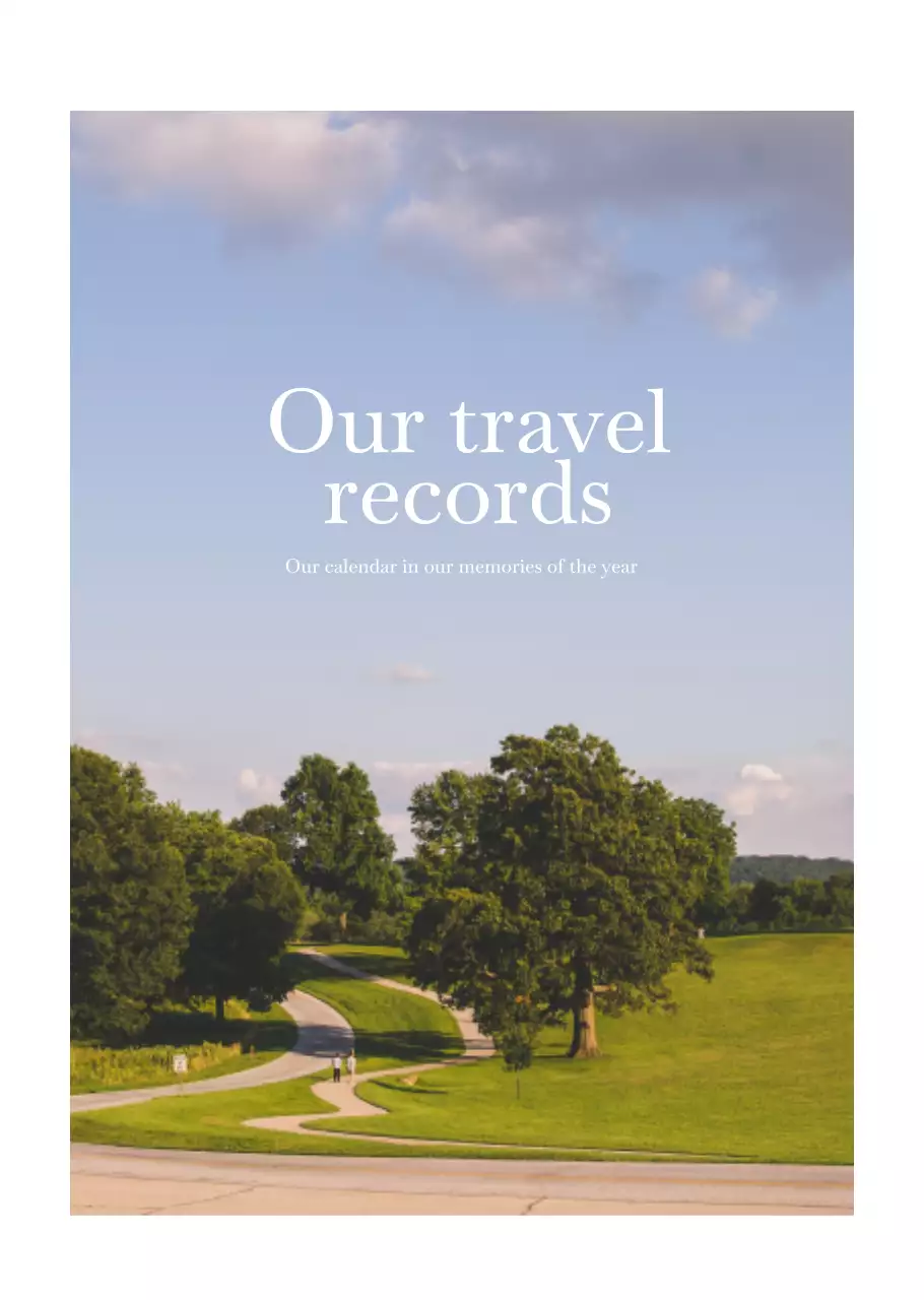 다양한 국가의 여행 프레임 사진 컨셉