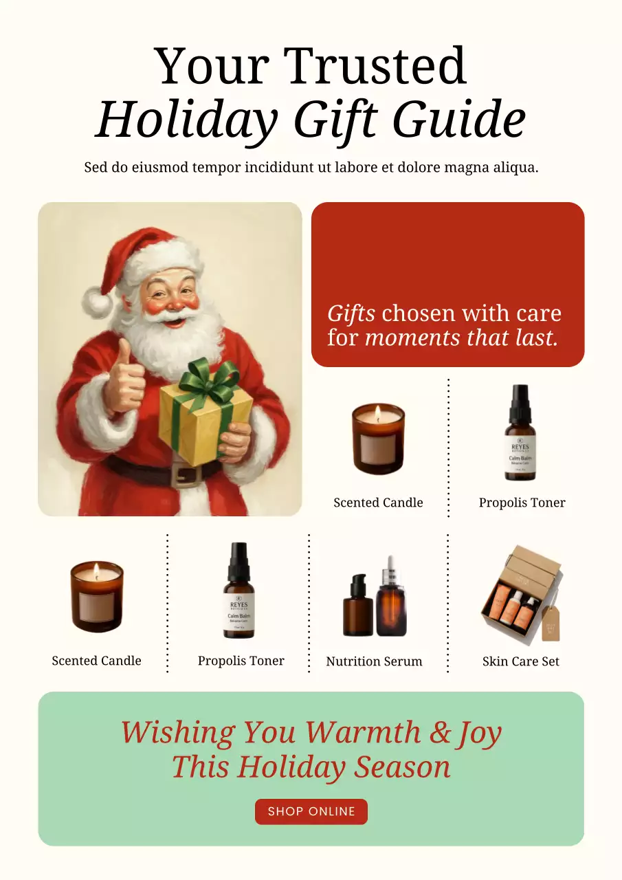 Promosi Liburan Vintage Merah