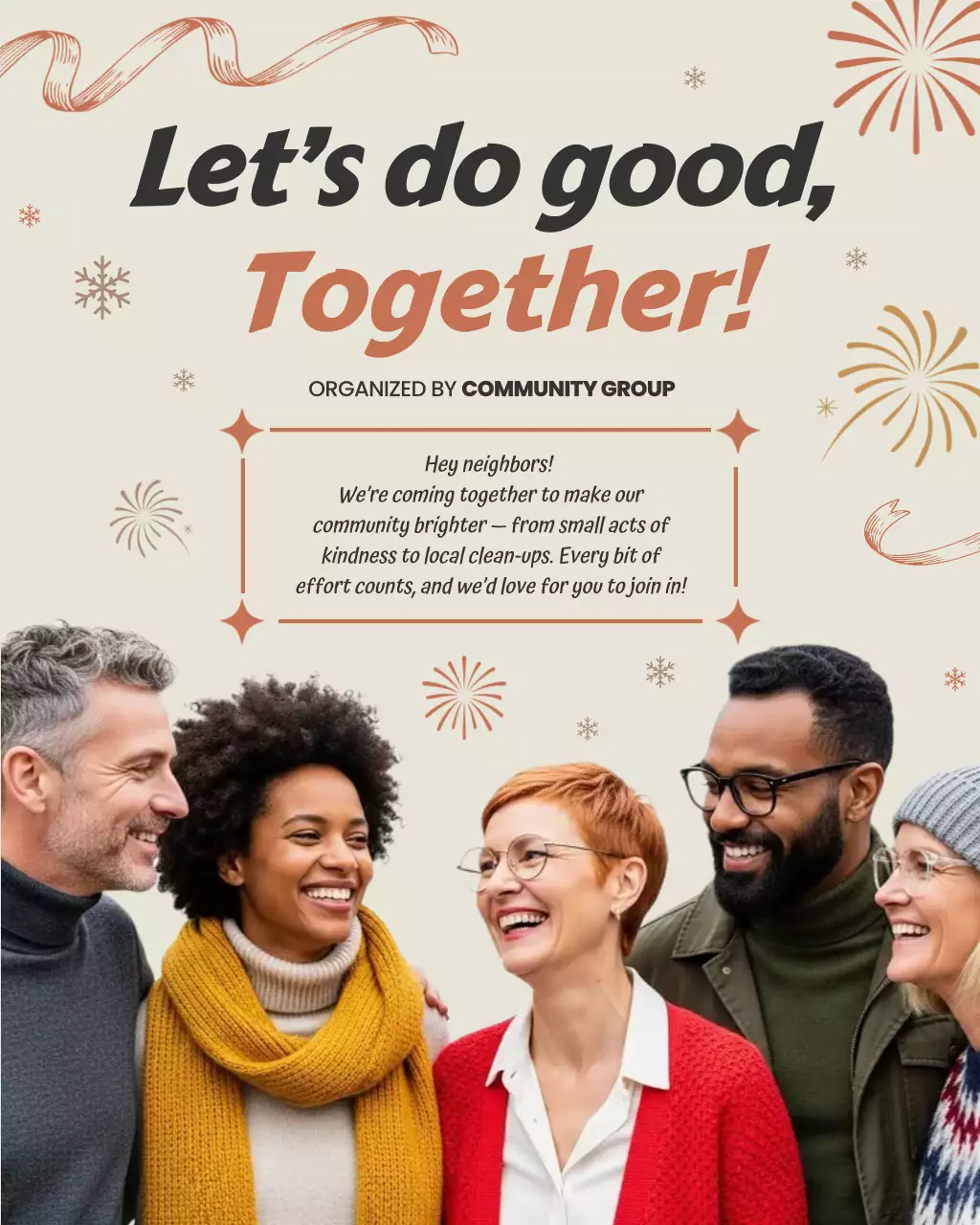 Pengumuman Komunitas Beige Modern di Instagram