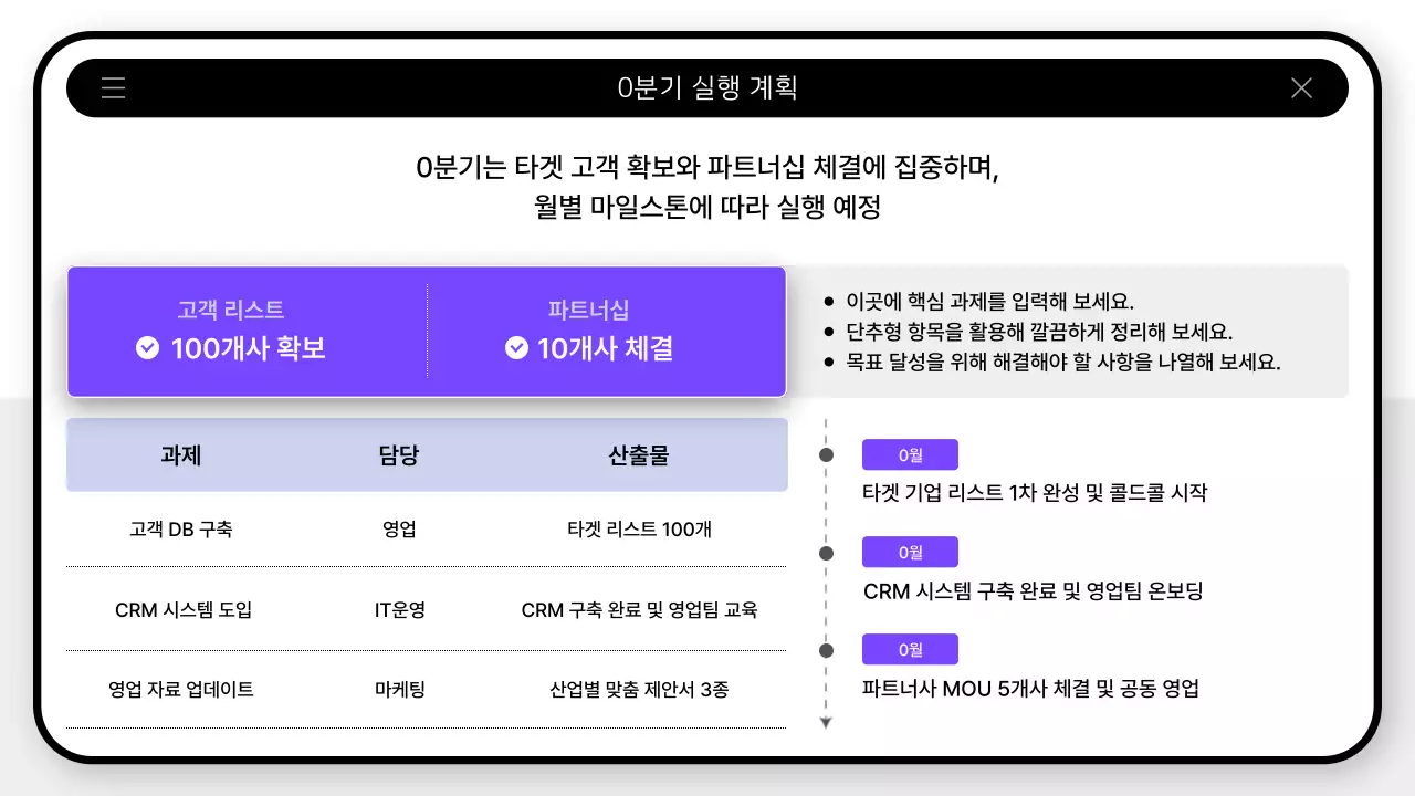 연보라 모던 사업 계획 기획