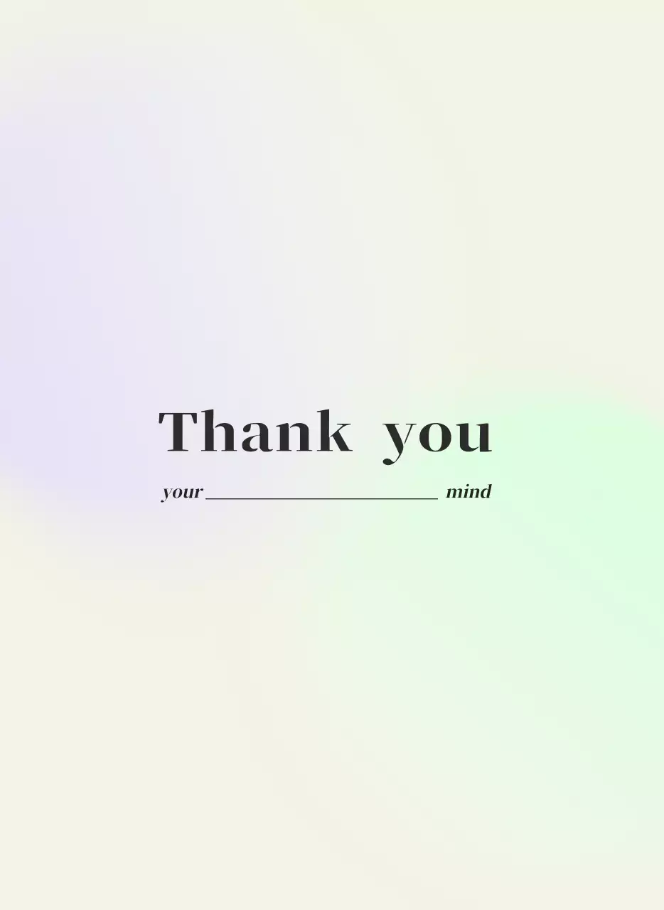 그라데이션 미니멀 달력 캘린더