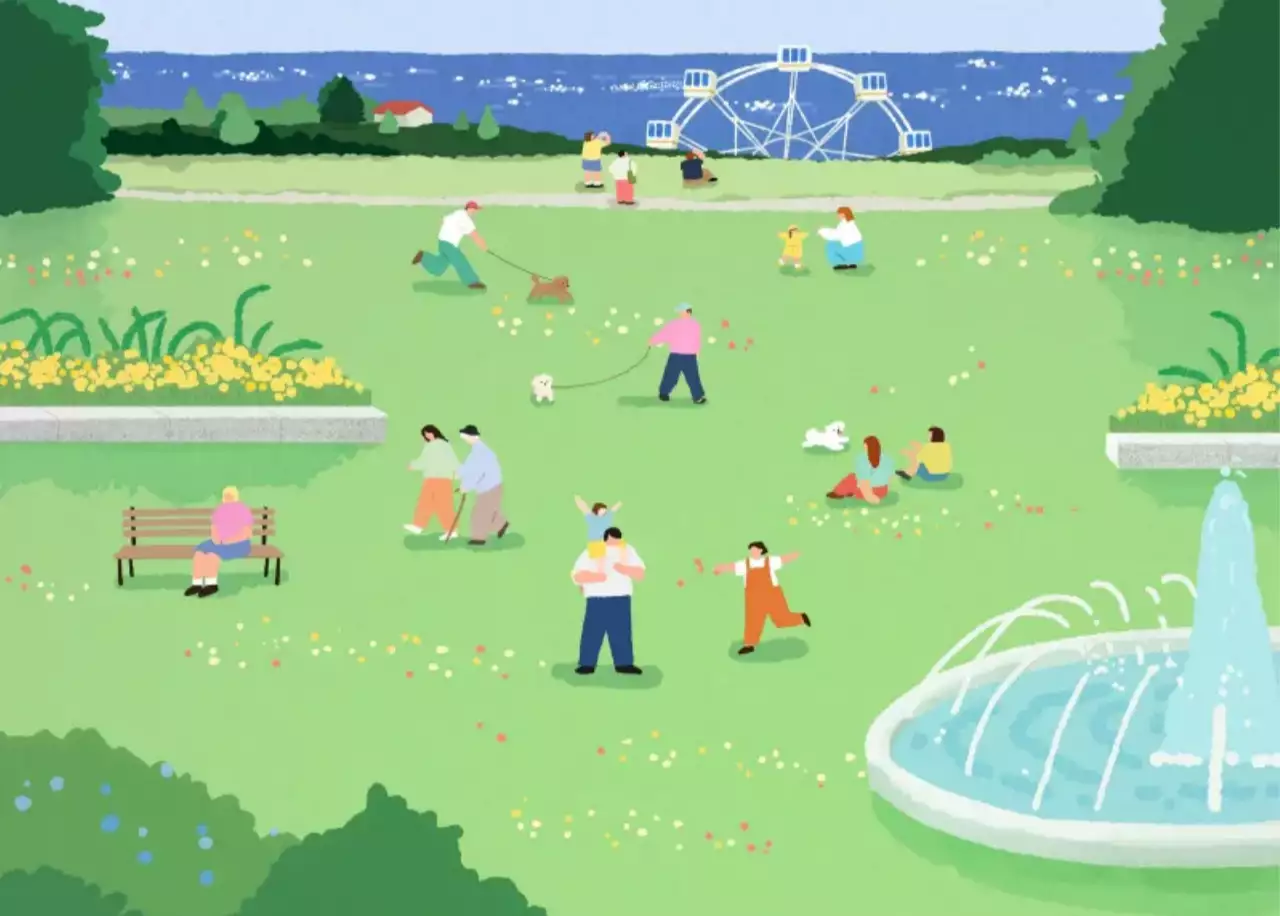 흰색 미니멀 달력 캘린더