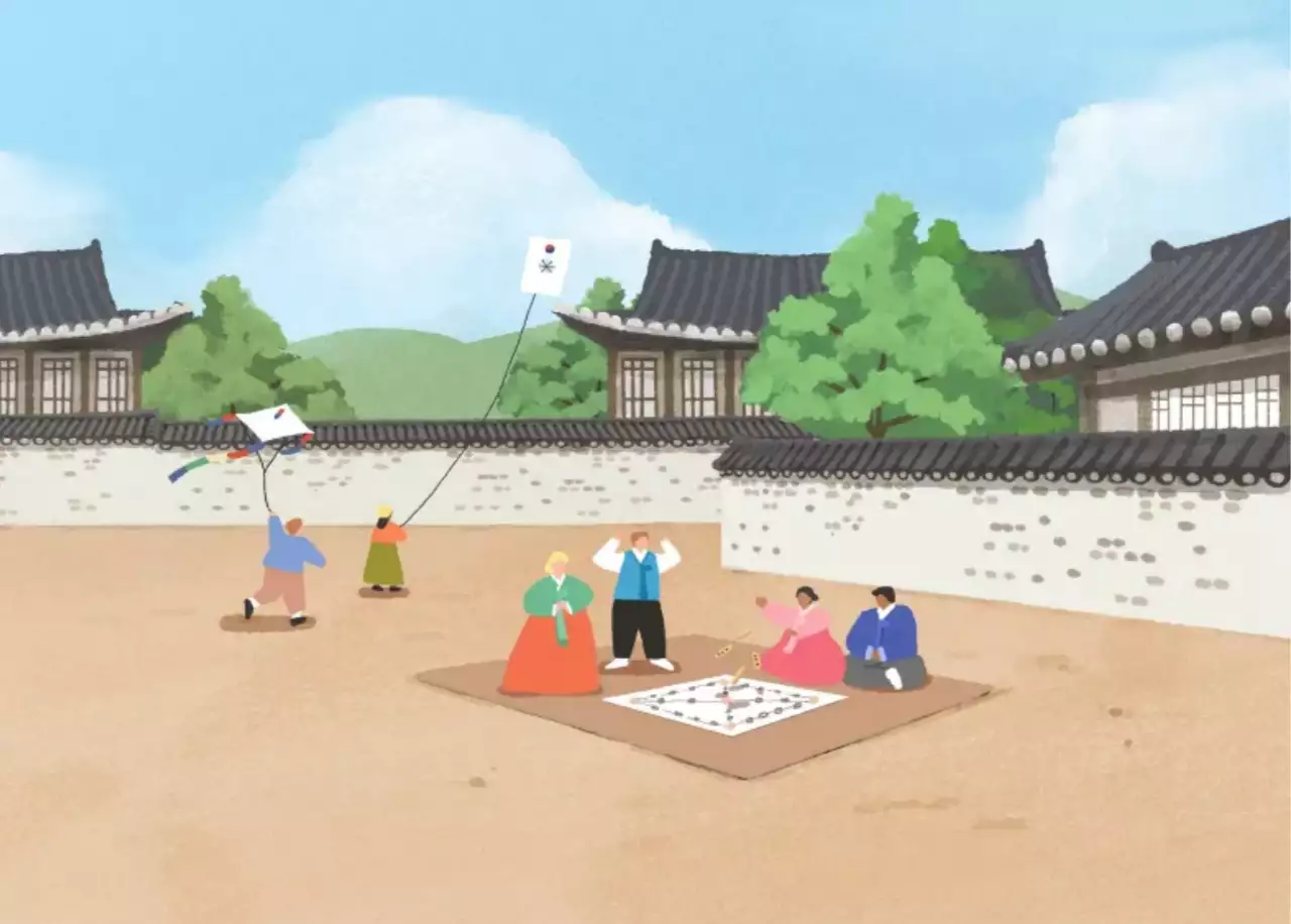 흰색 미니멀 달력 캘린더