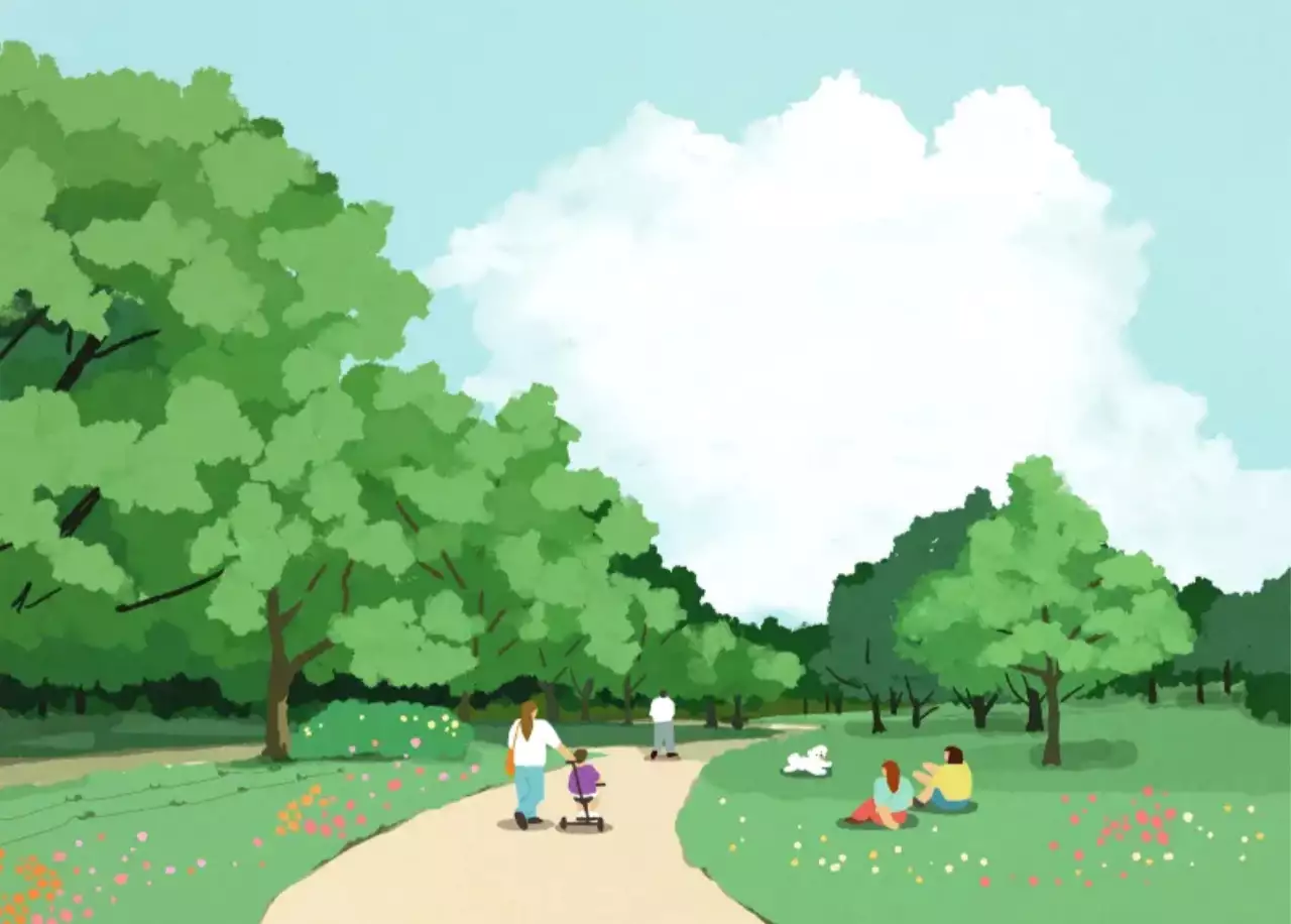 흰색 미니멀 달력 캘린더