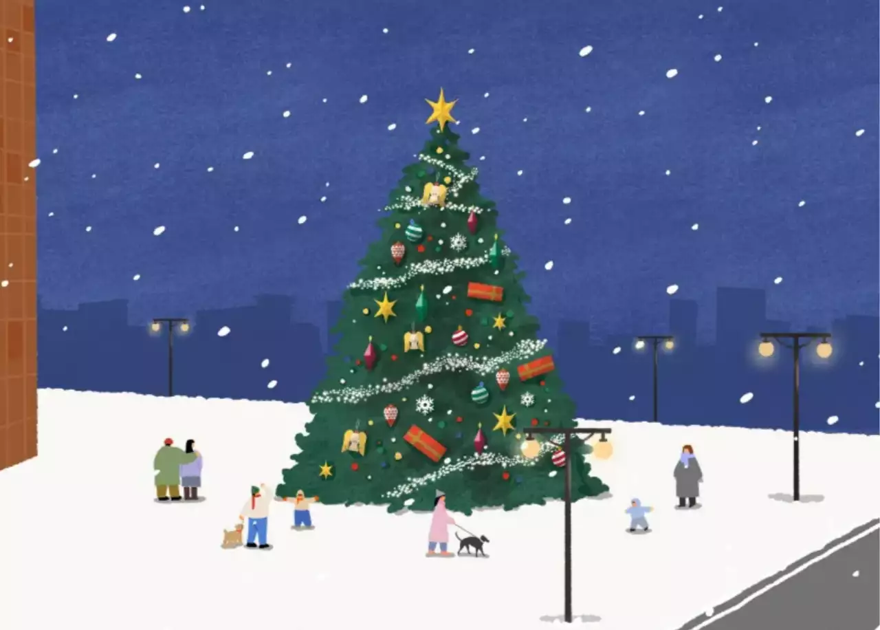 흰색 미니멀 달력 캘린더