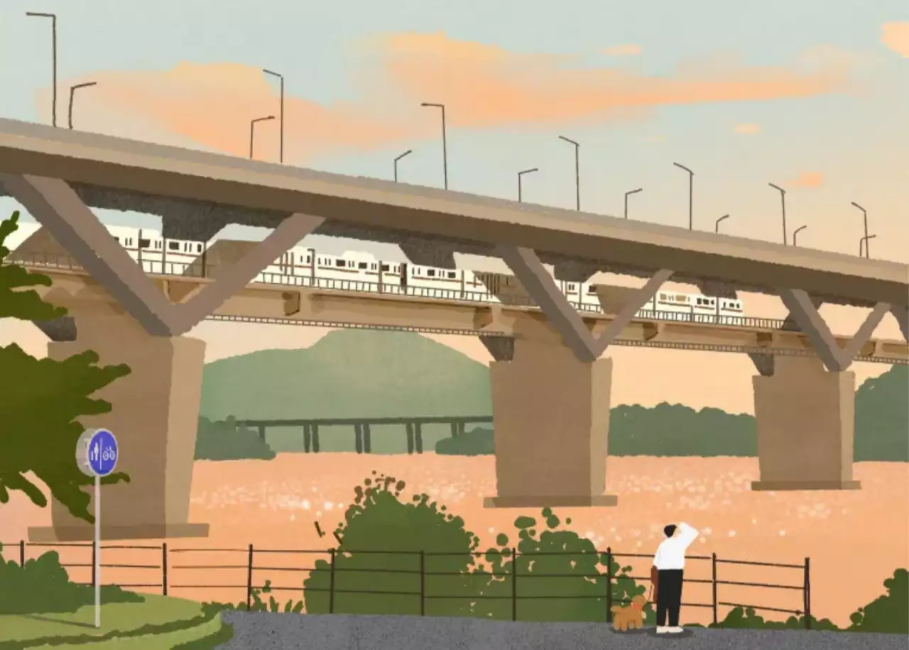 흰색 미니멀 달력 캘린더