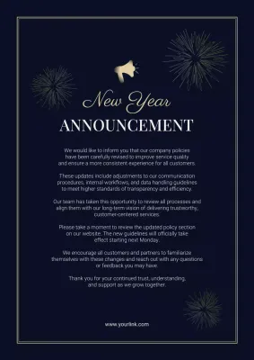 Pôster de anúncio da política moderna da Marinha