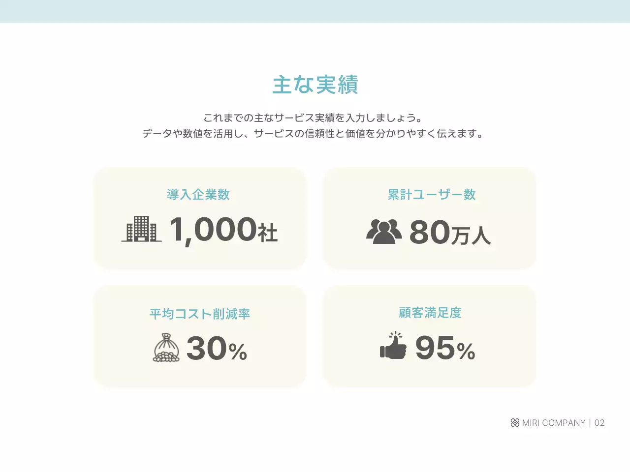 ベージュ モダン サービス 資料 プレゼンテーション