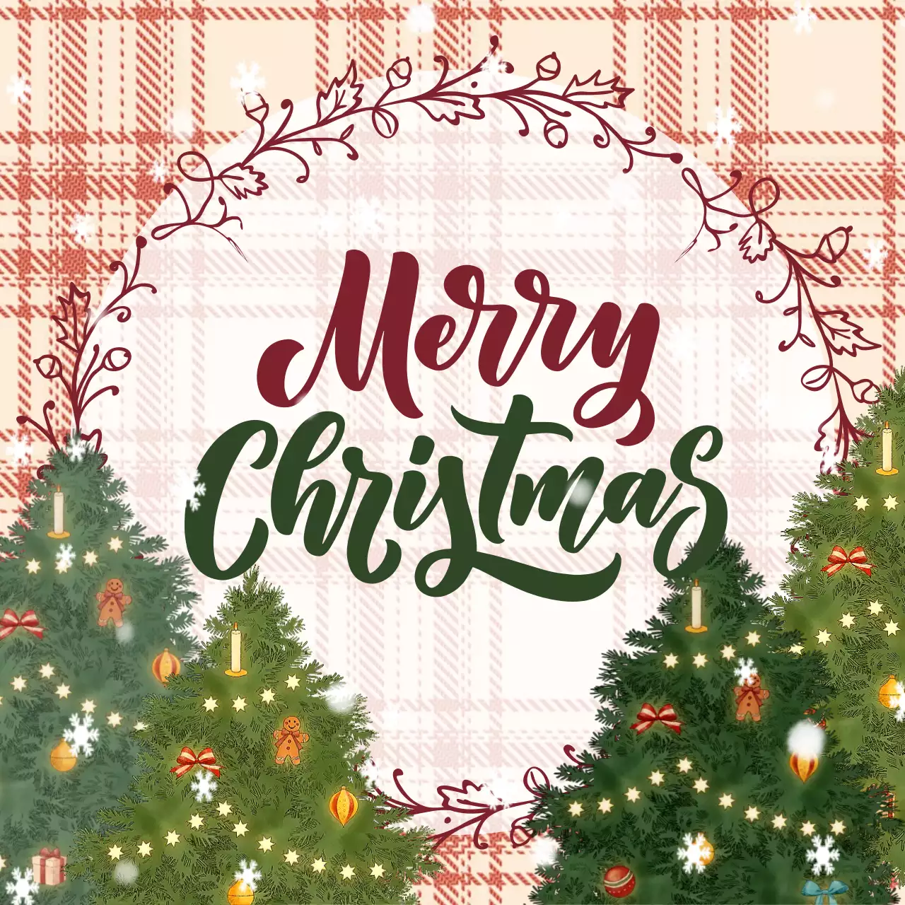 빈티지 크리스마스 종이