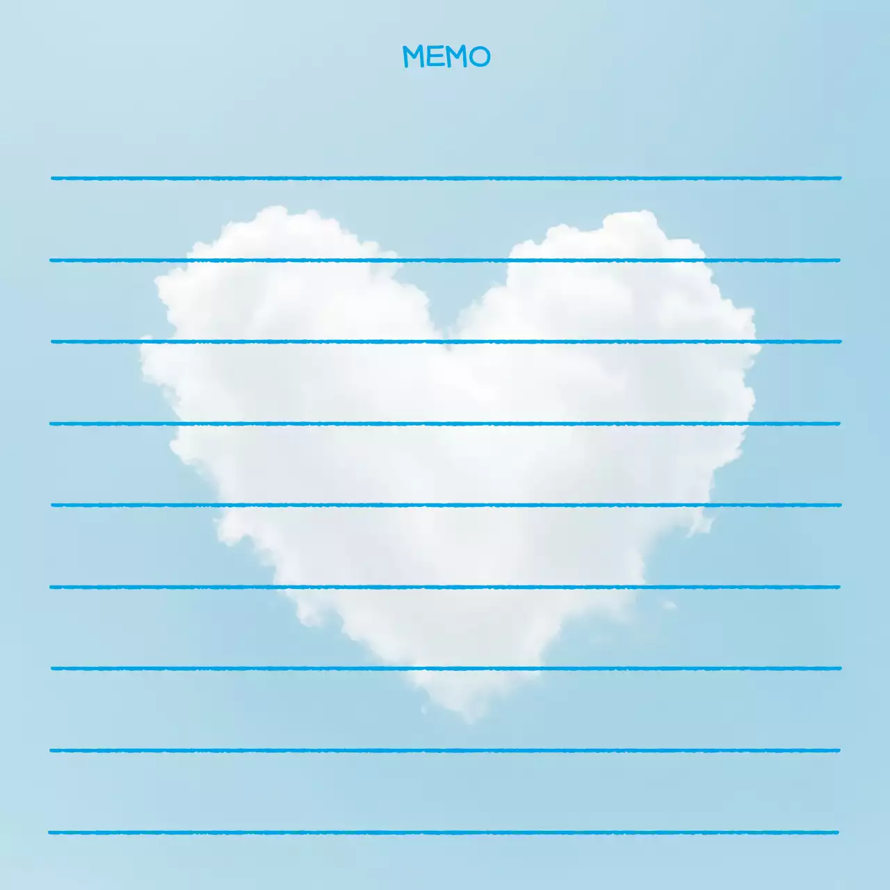 하늘색 심플 문구