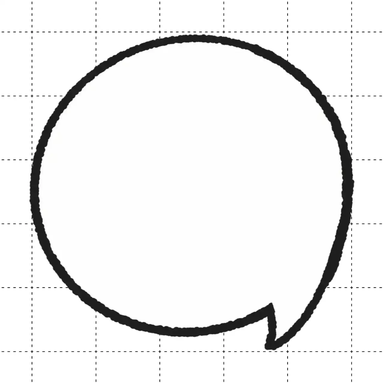 말풍선 떡메모지