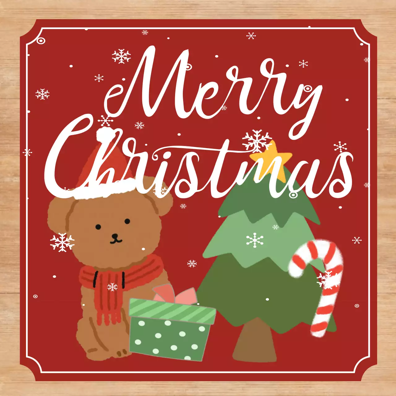 크리스마스 강아지 선물용