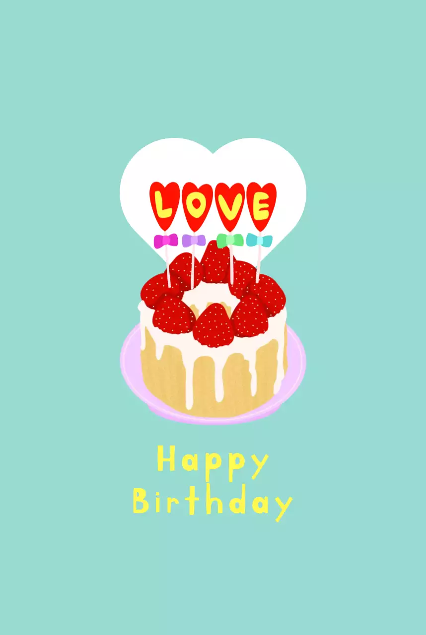 민트 아기자기한 생일 축제