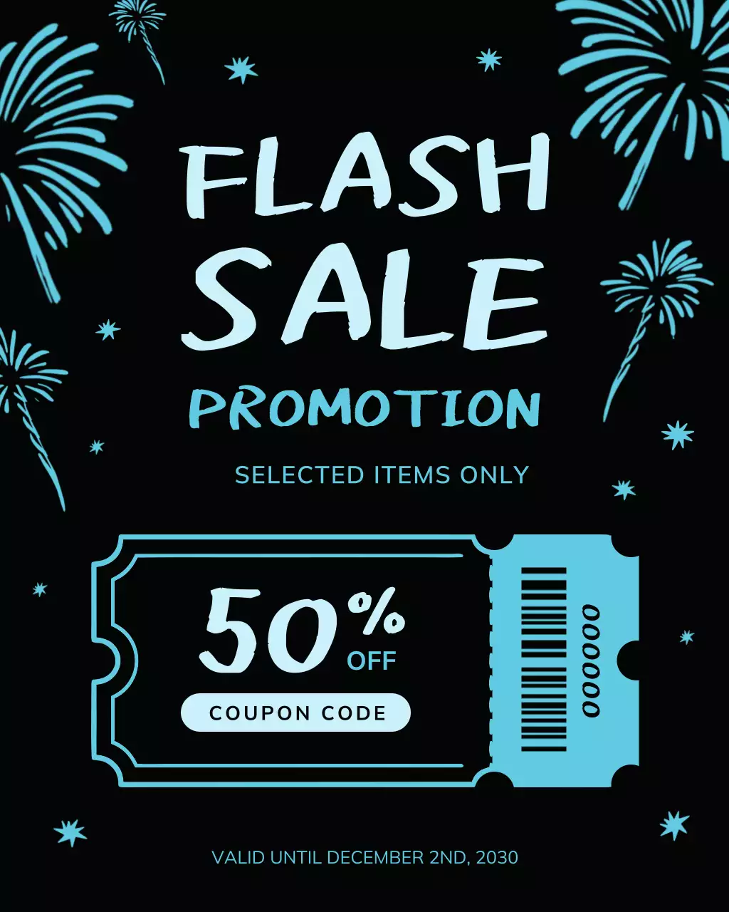 Blue Modern Sale Advertisement Instagram Post