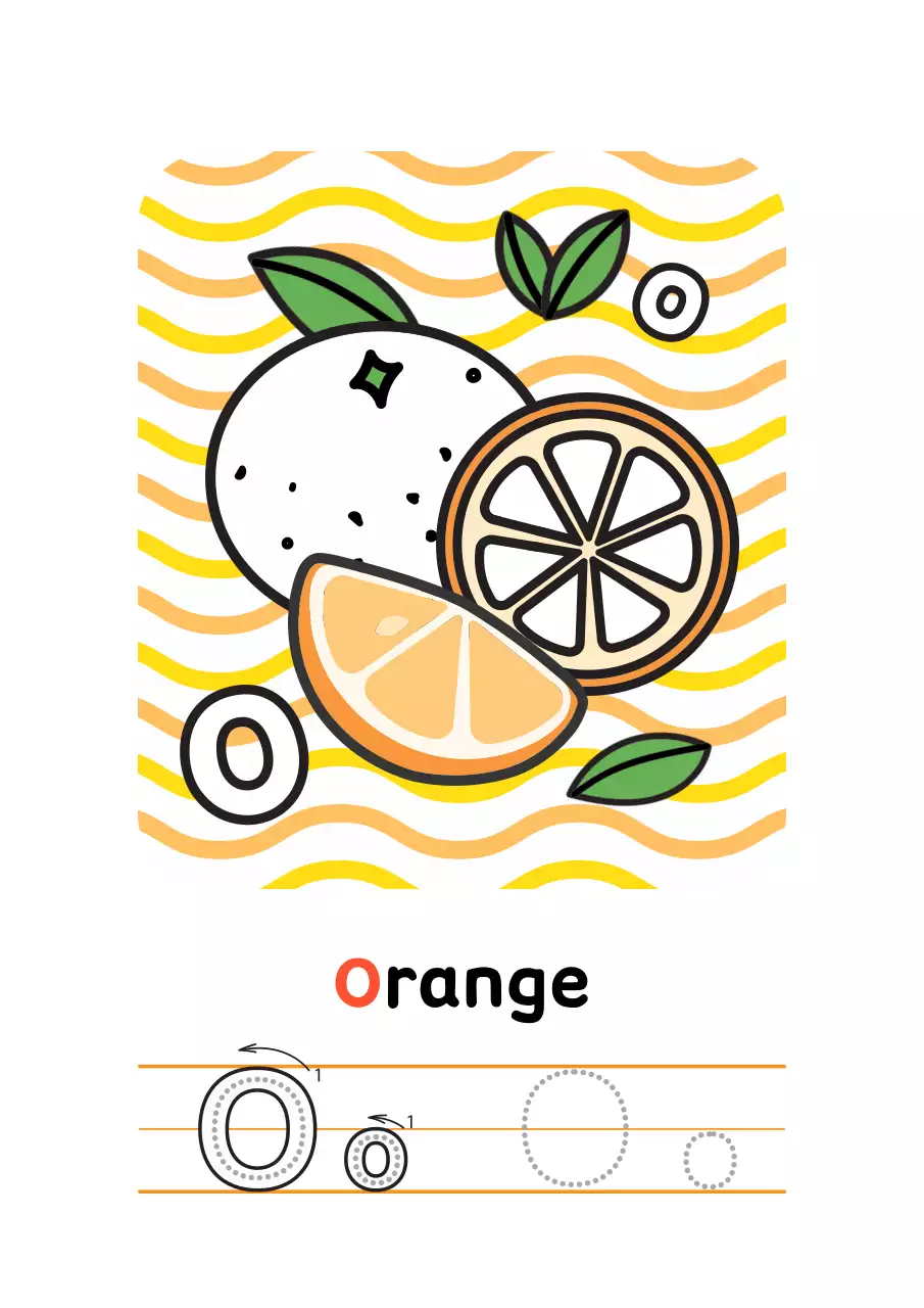 분홍 아기자기한 알파벳 교육 자료 I to Q