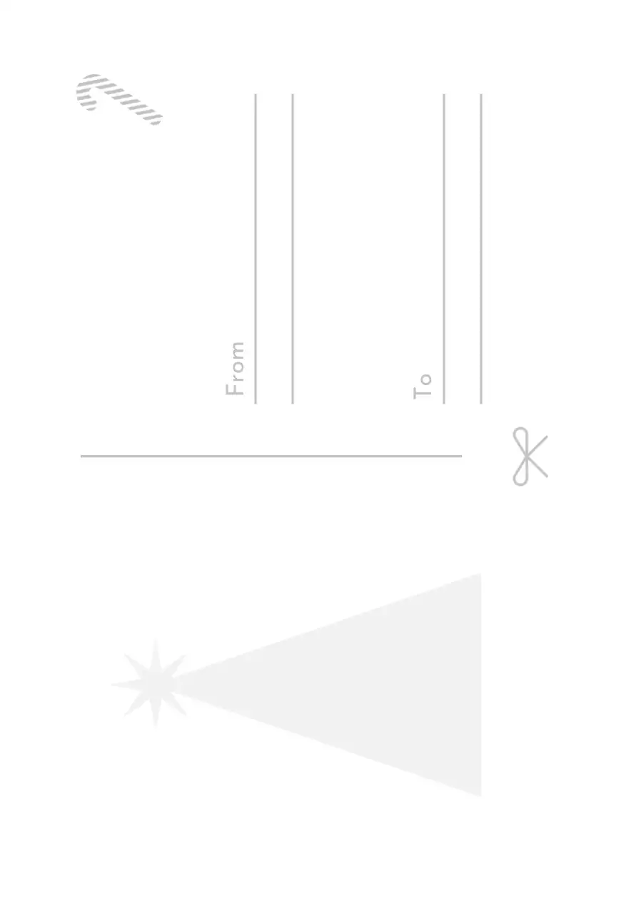 초록색의 빈티지한 크리스마스 초대