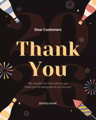 Black Modern Celebration Announcement Instagram Post