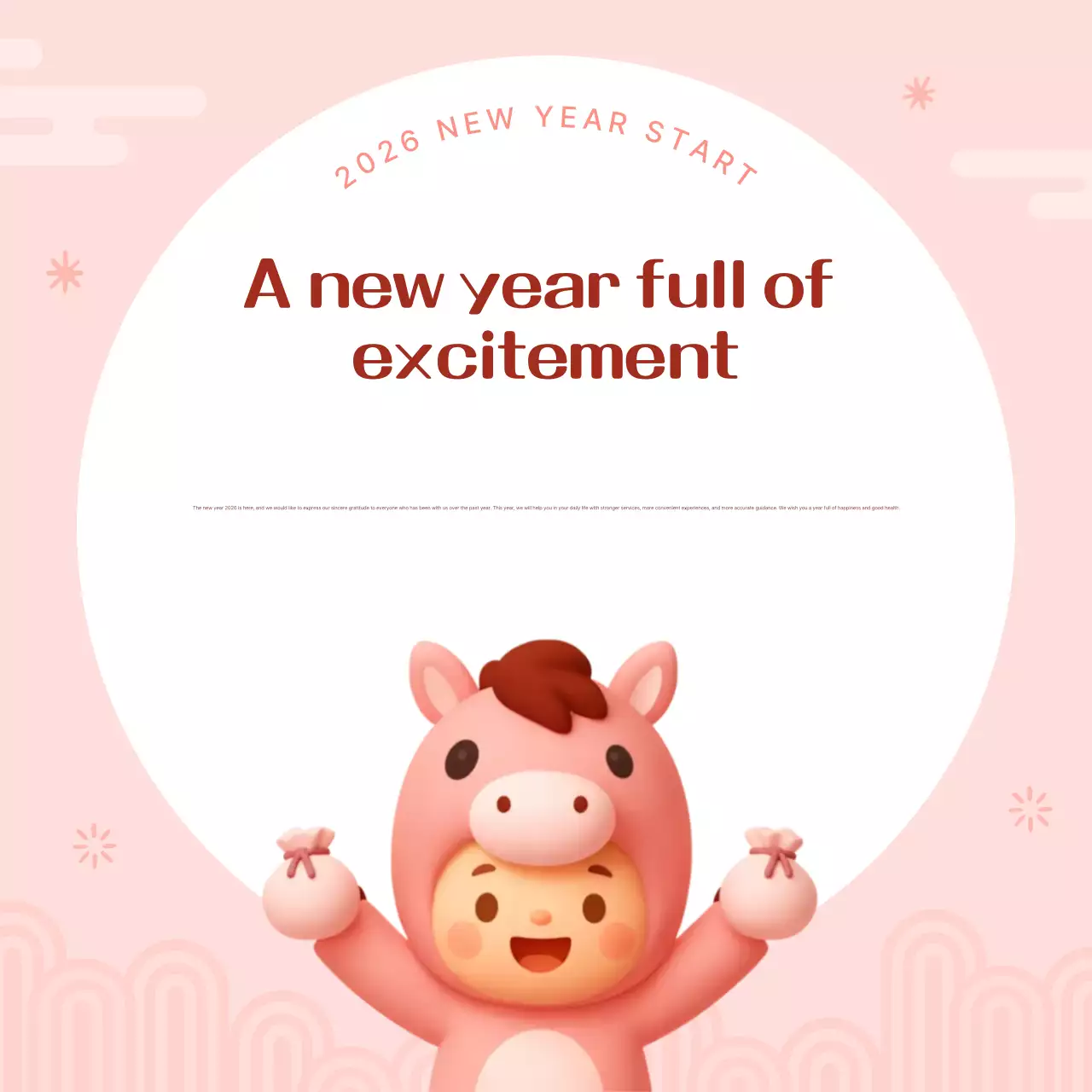 Pink Baby New Year Event
