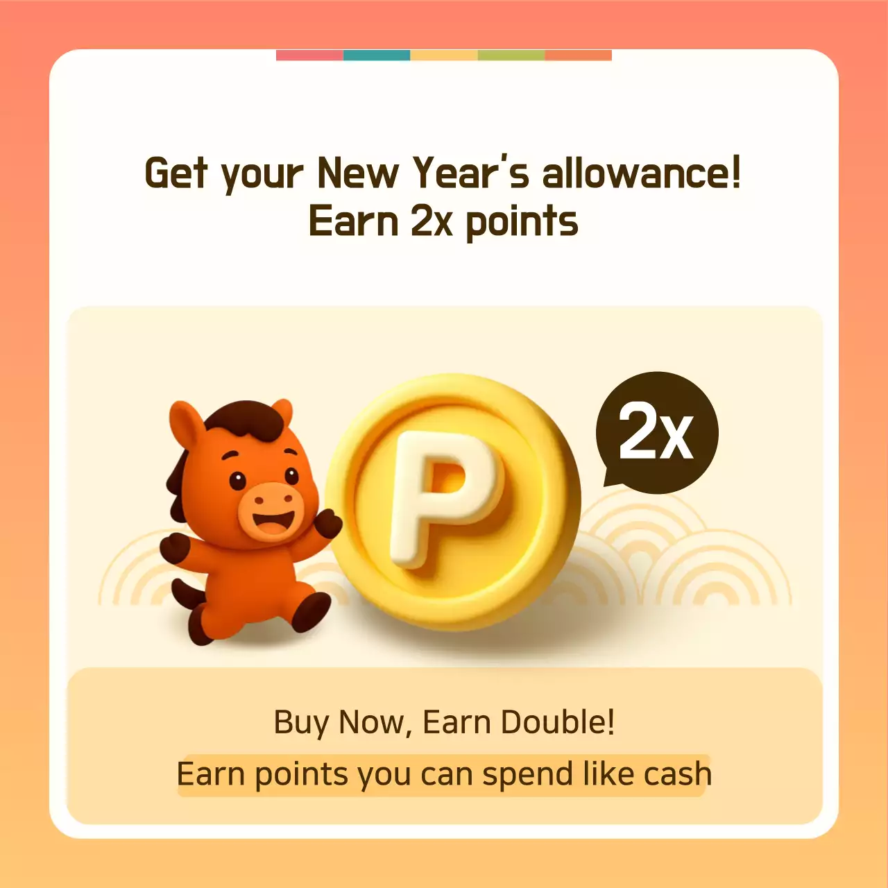 Orange Baby New Year Event Promotion