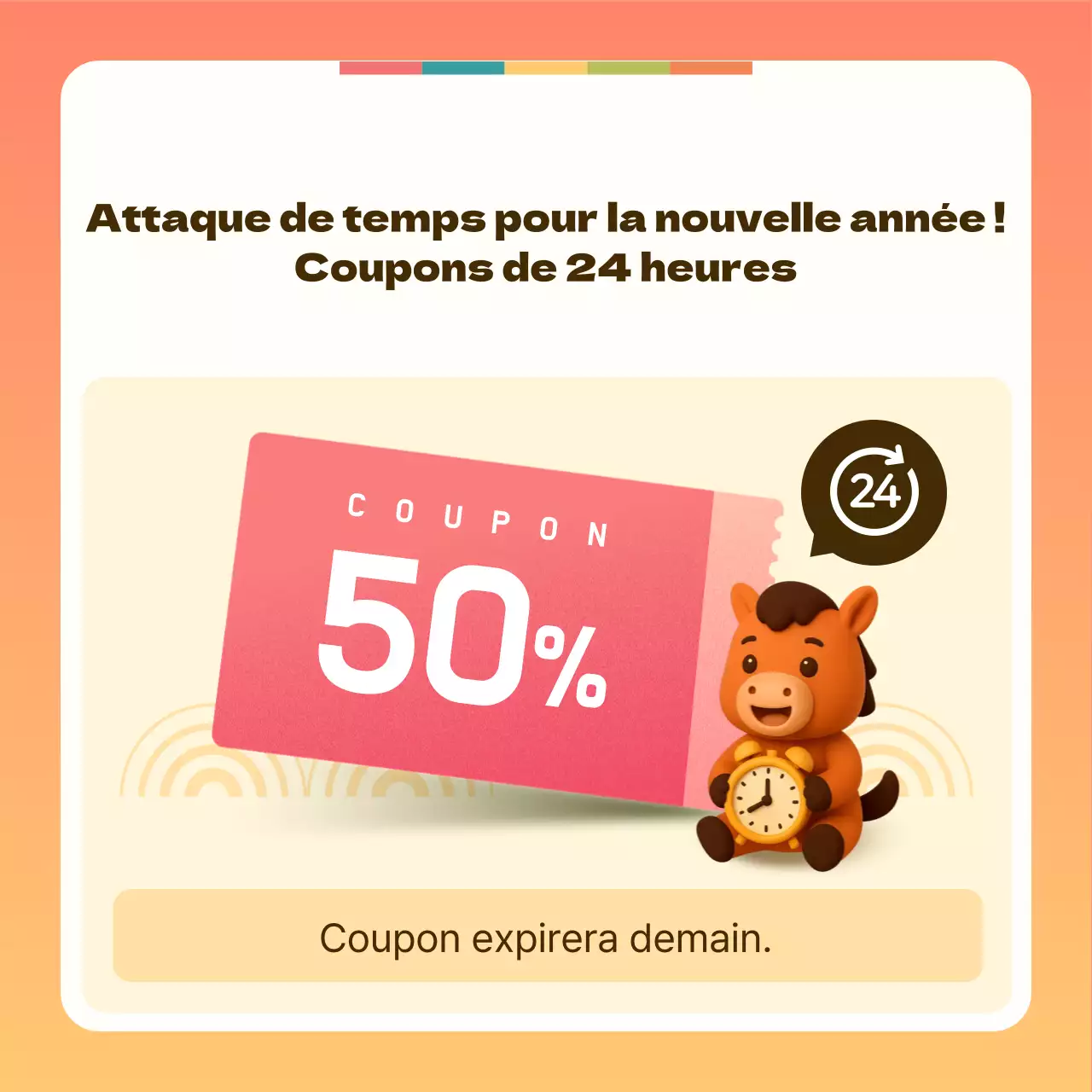 Promotion de l'événement du Nouvel An Orange Baby