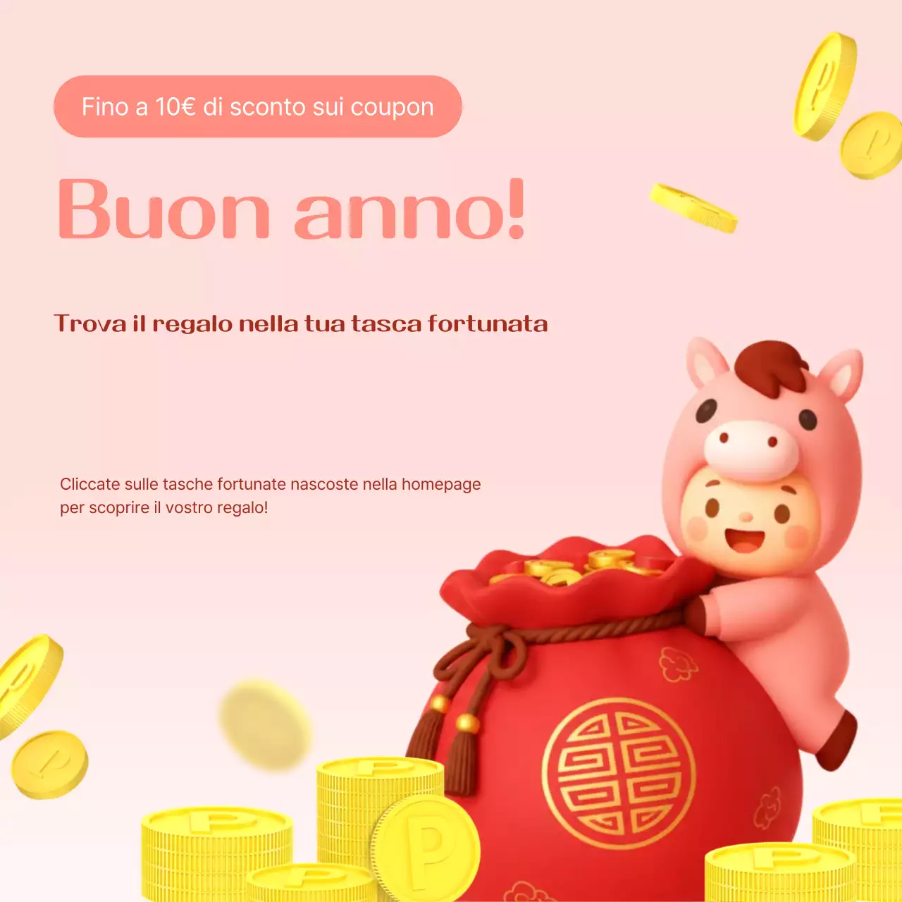 Evento di Capodanno Pink Baby