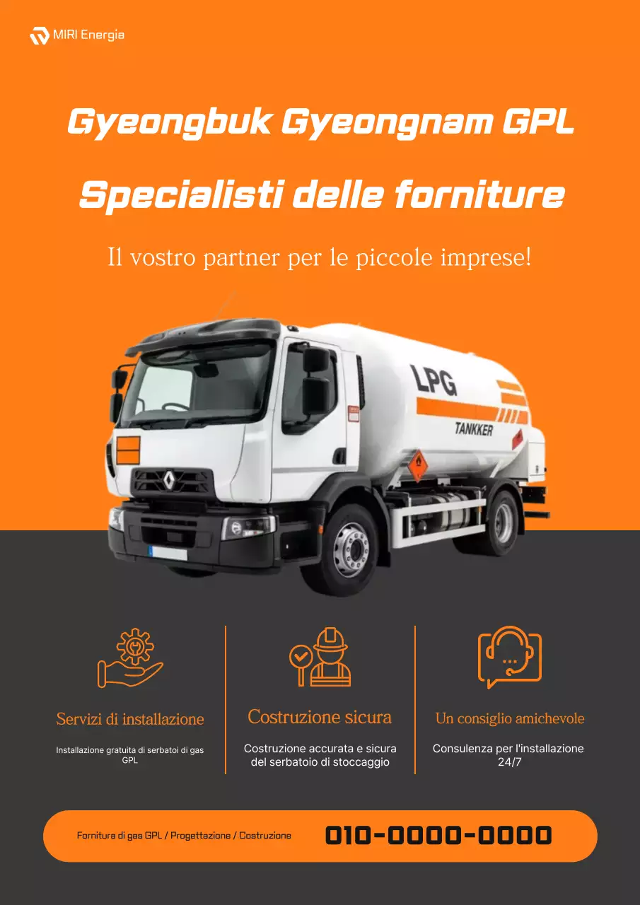 Promozione pubblicitaria di Orange Modern Energy
