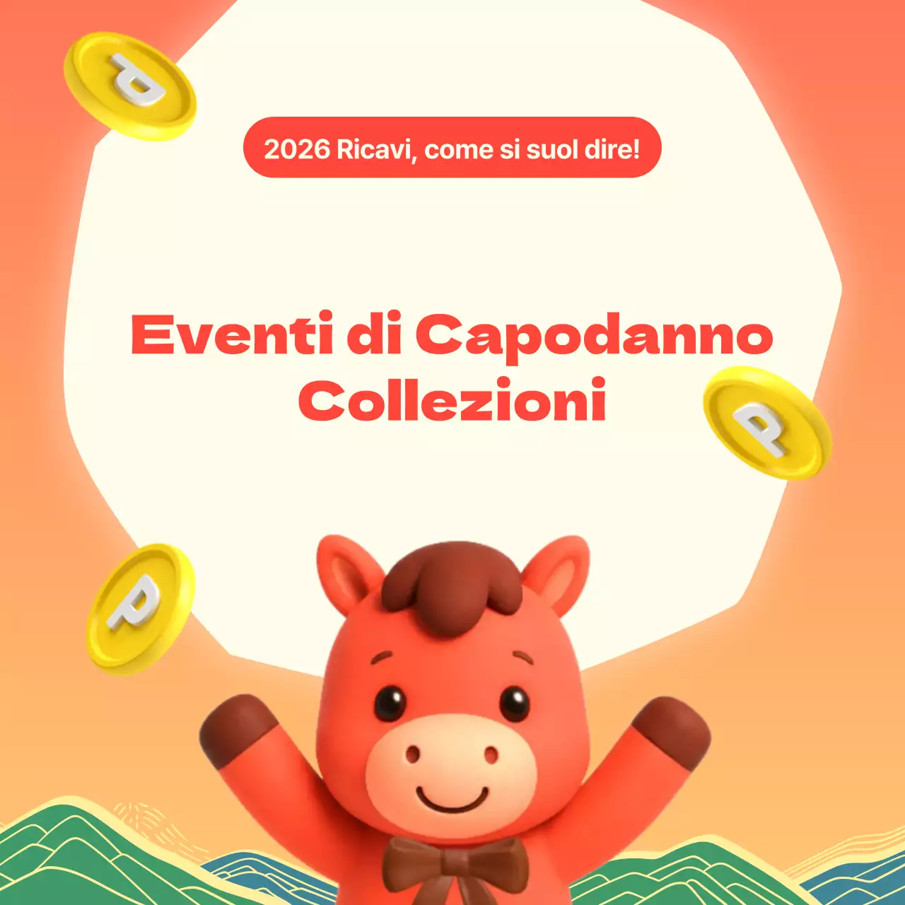 Promozione dell'evento di Capodanno Orange Baby