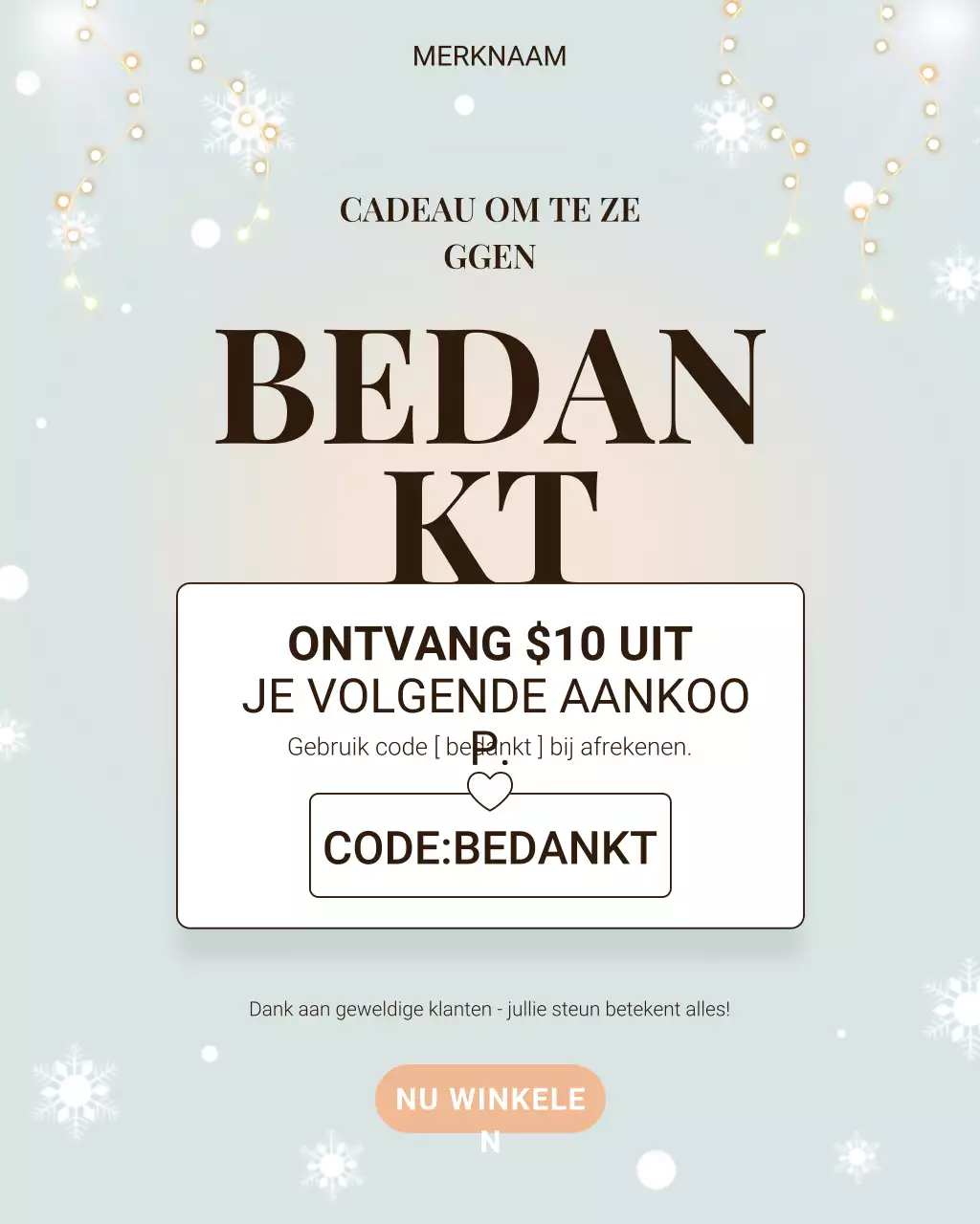 Grijze elegante kortingsactie Instagram-post