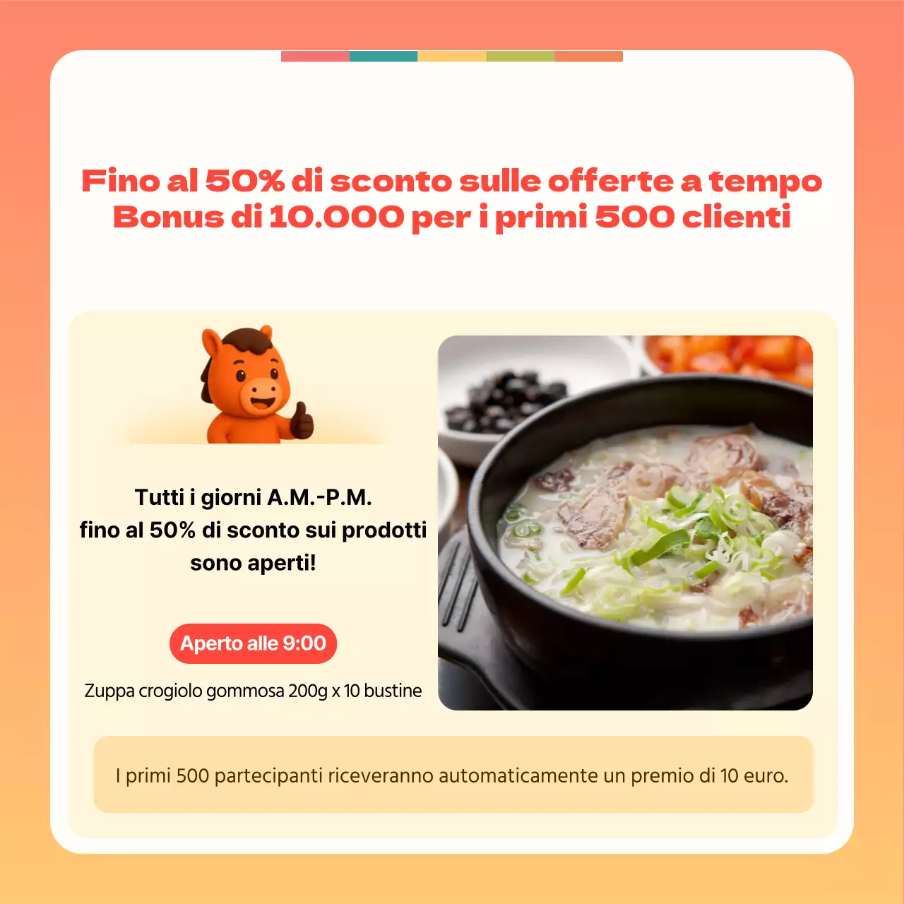 Promozione dell'evento di Capodanno Orange Baby