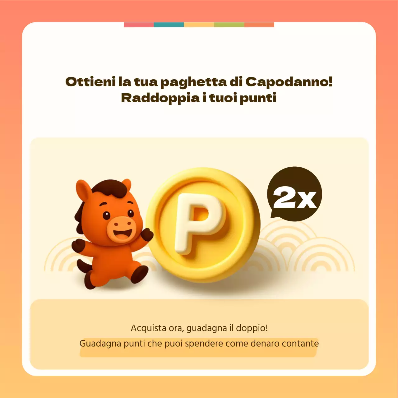 Promozione dell'evento di Capodanno Orange Baby