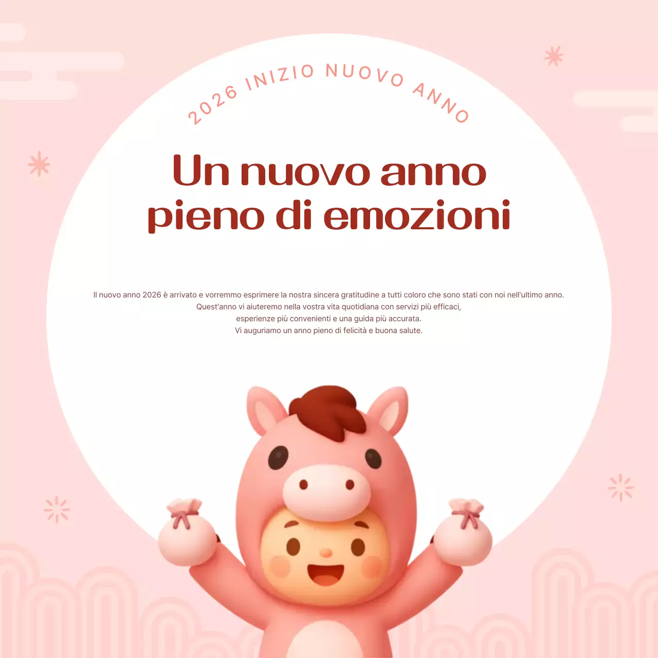 Evento di Capodanno Pink Baby