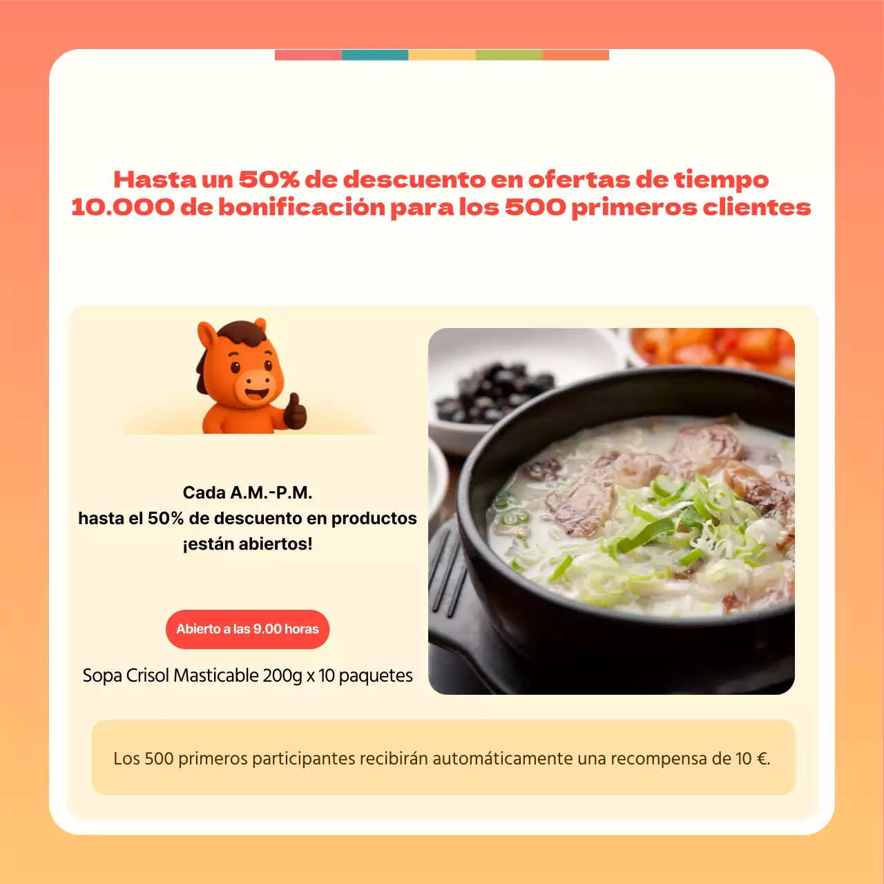 Promoción del evento de Año Nuevo de Orange Baby