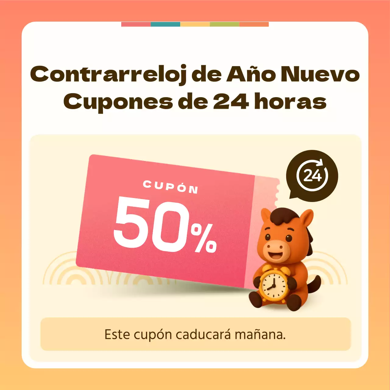 Promoción del evento de Año Nuevo de Orange Baby