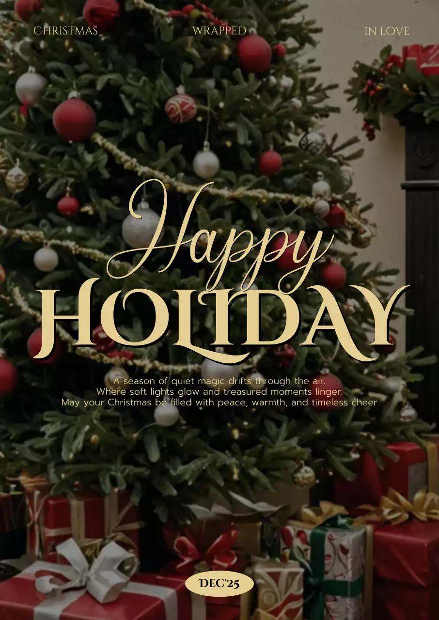 빨강 클래식 크리스마스