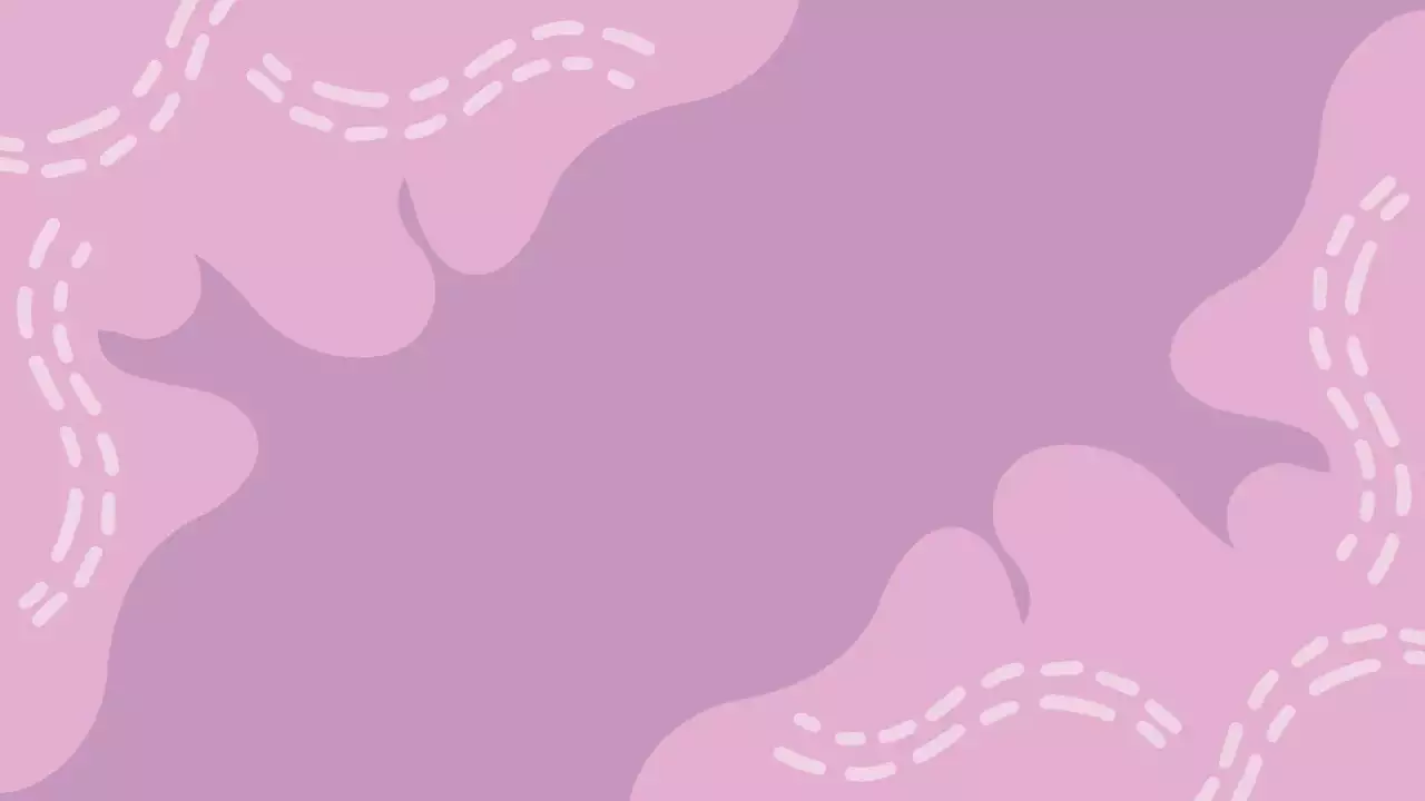 연보라 심플 패턴 디자인