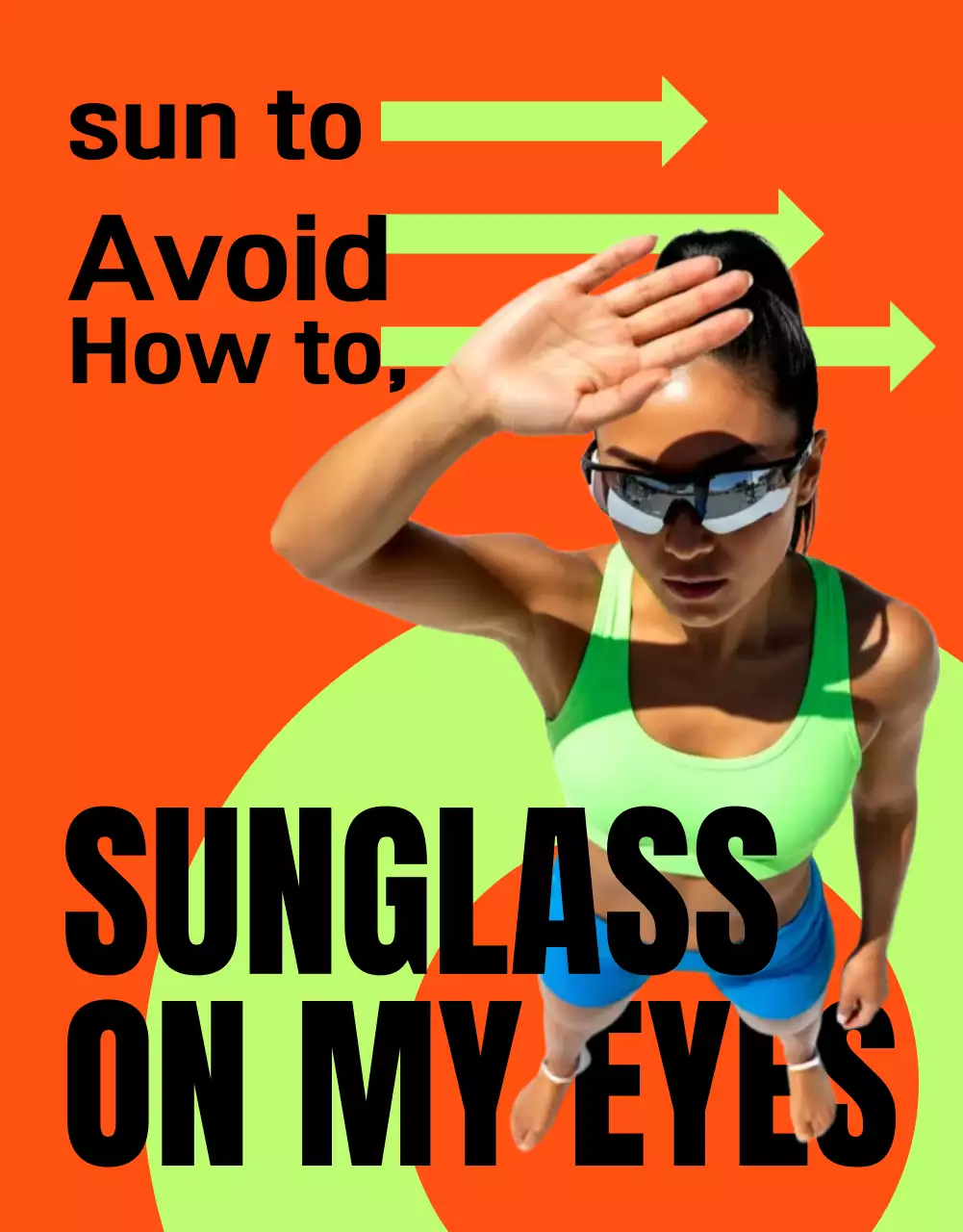 Orange Modern Summer Ad