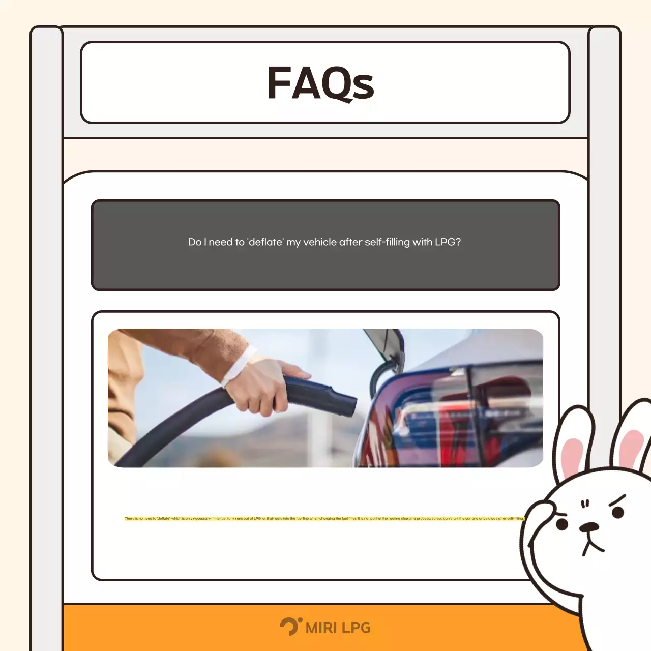 Orange cute car commercial