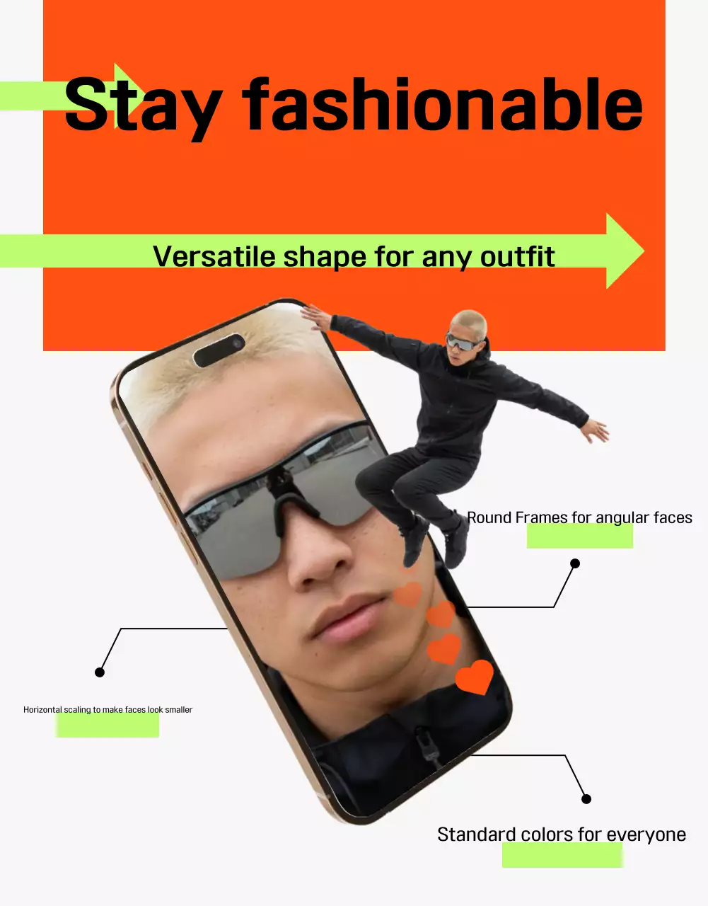 Anúncio de verão moderno da Orange