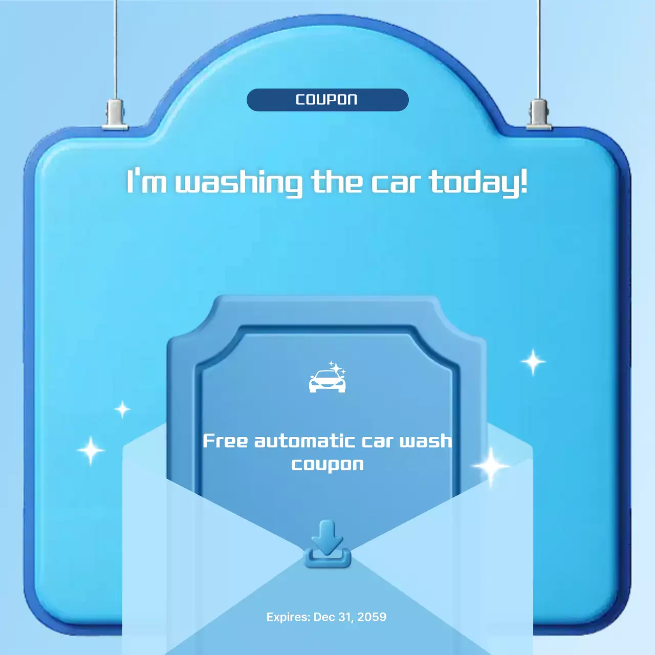 Sky Blue Simple Guidebook Guide