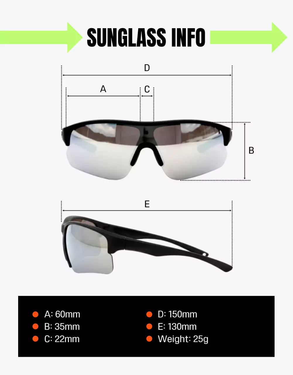 Anúncio de verão moderno da Orange