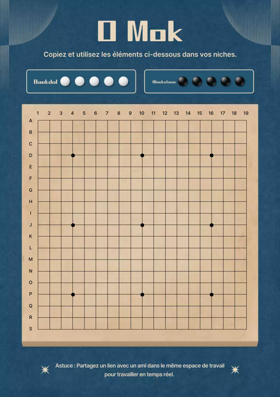 Guide du jeu de plateau Blue Gomoku