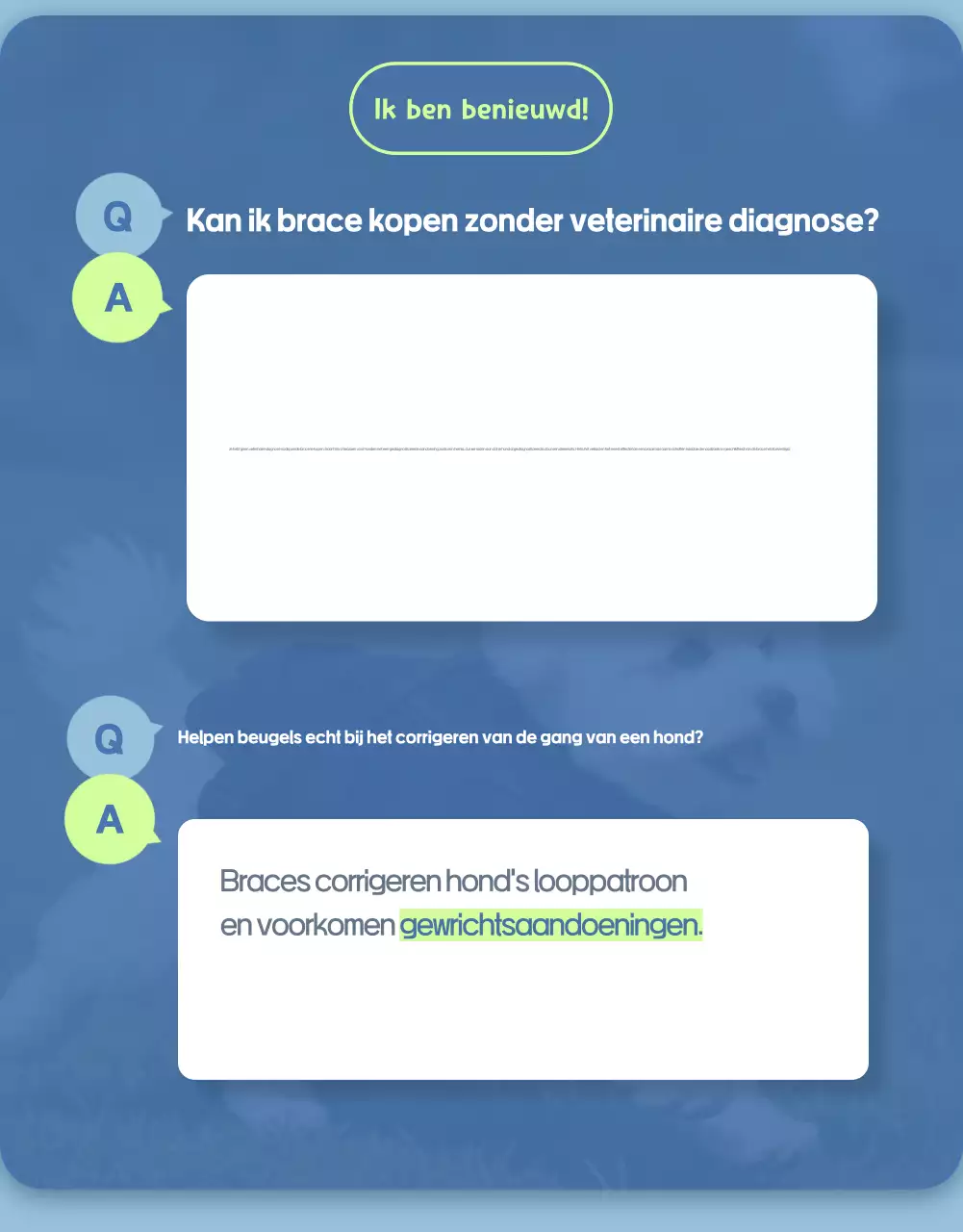 Sky Blue Simple Huisdier Advertentie