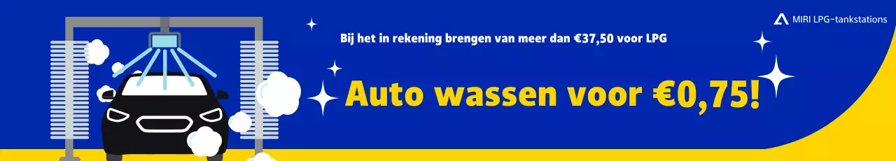 Blue Clean Autowasactie met korting