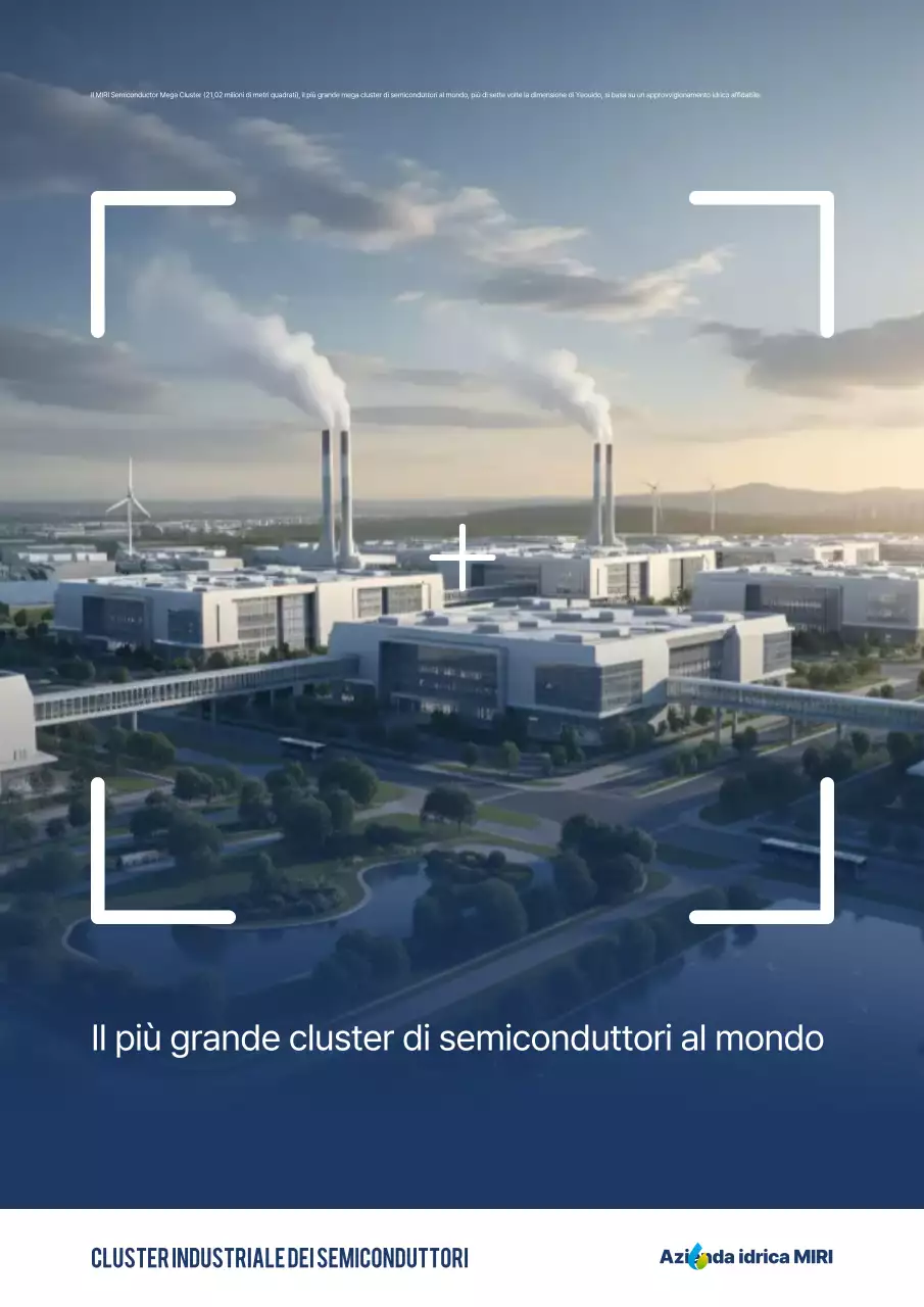 Promozione del complesso industriale moderno grigio
