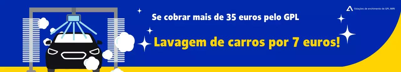 Evento de desconto para lavagem de carros Blue Clean