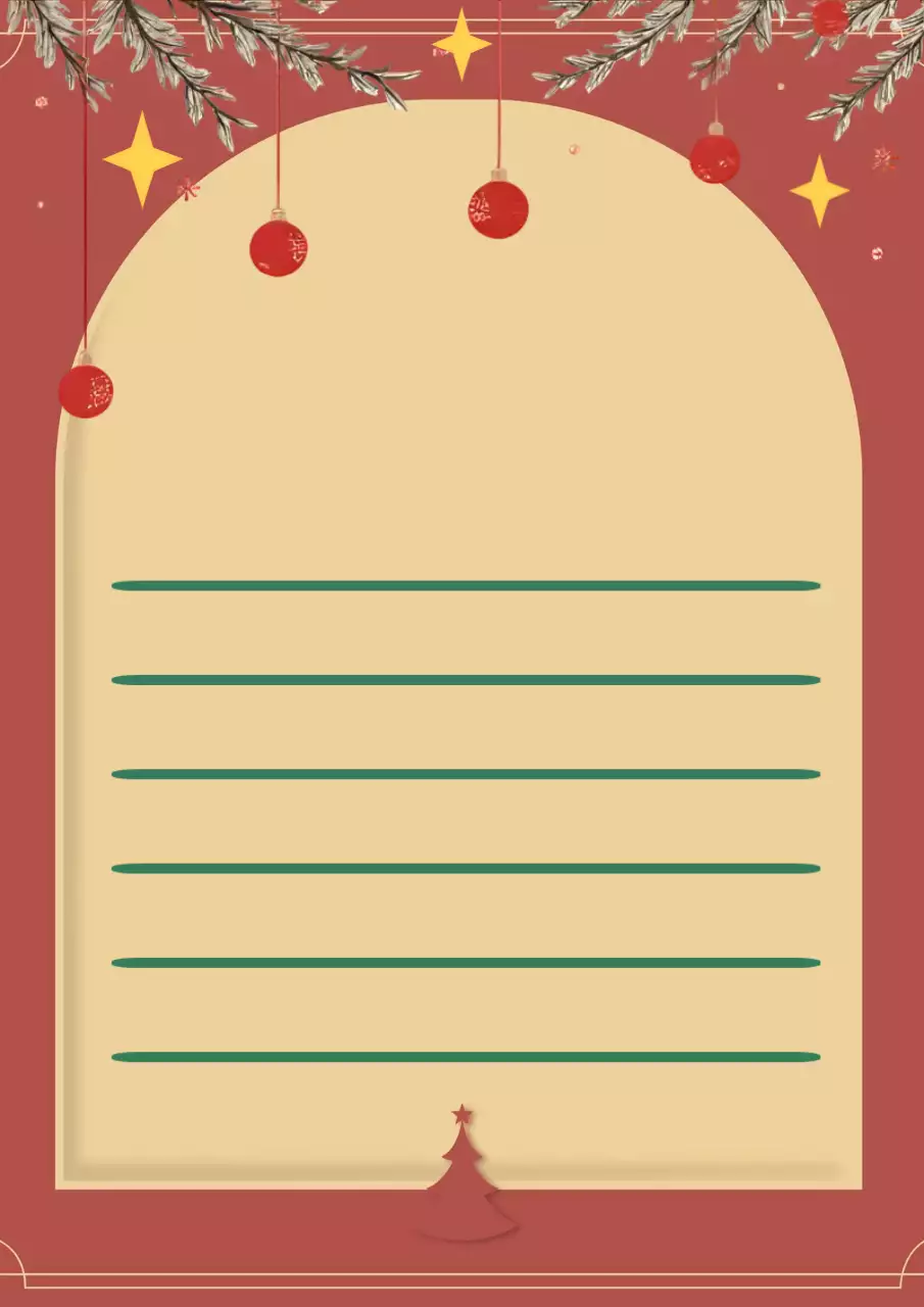 빨강 빈티지 크리스마스 카드